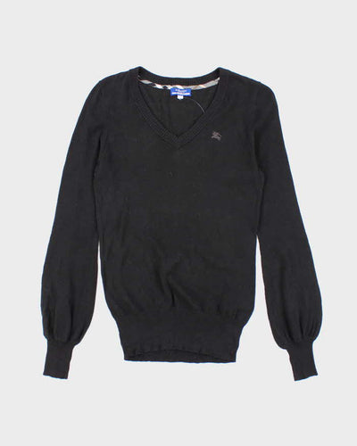 Vintage Burberry Blue Label Knit Jumper - S