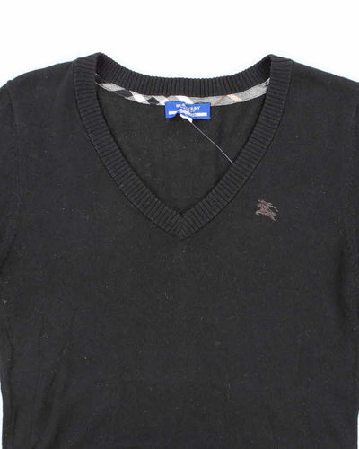 Vintage Burberry Blue Label Knit Jumper - S