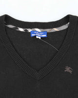 Vintage Burberry Blue Label Knit Jumper - S