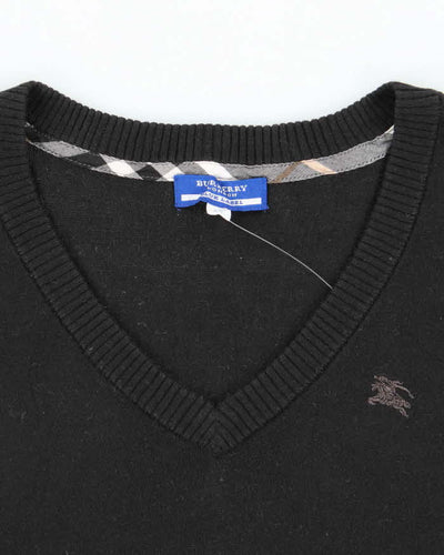Vintage Burberry Blue Label Knit Jumper - S