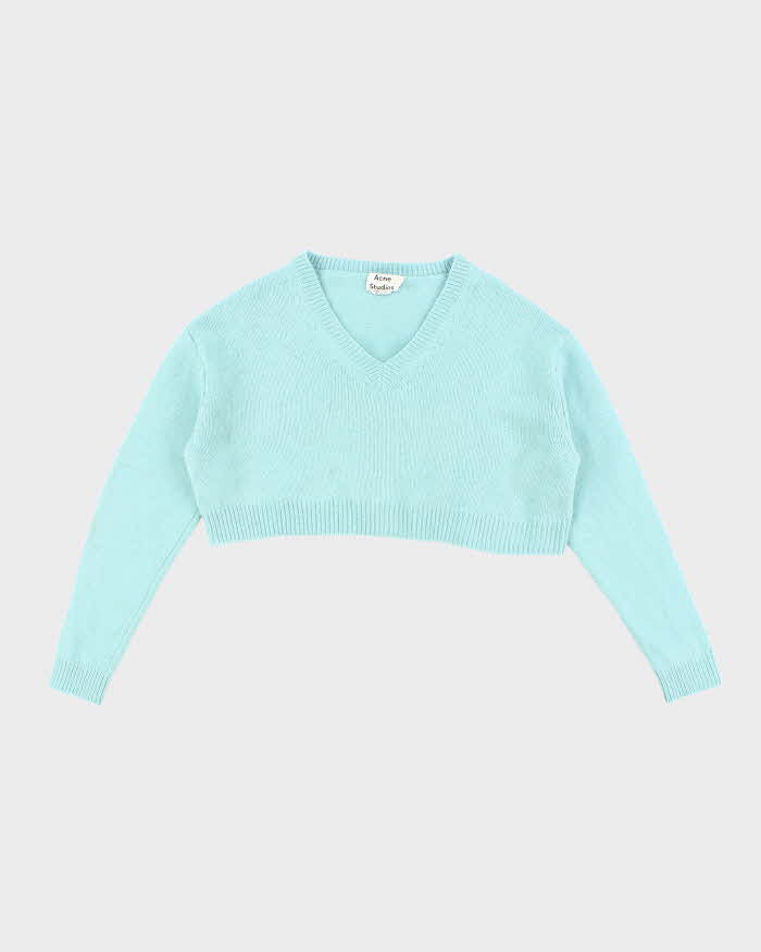 Acne Studios Cropped Wool Jumper - XS
