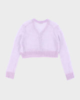 Acne Studios Mohair &amp; Wool Blend Cardigan - L