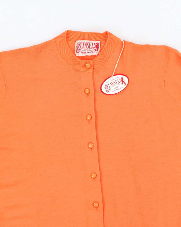 Deadstock Vintage Lansea Wool Cardigan - M