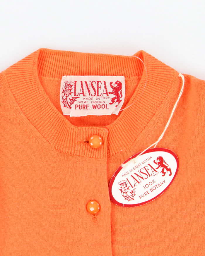 Deadstock Vintage Lansea Wool Cardigan - M