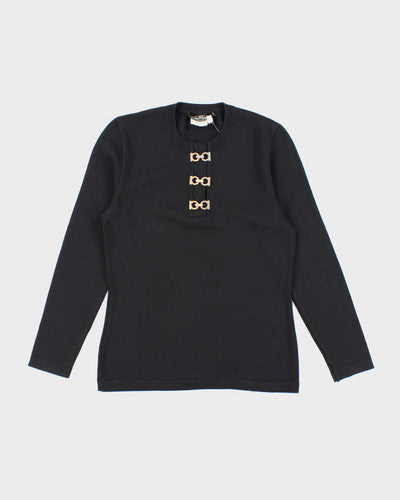 Vintage 90s Salvatore Ferragamo Wool Jumper - S
