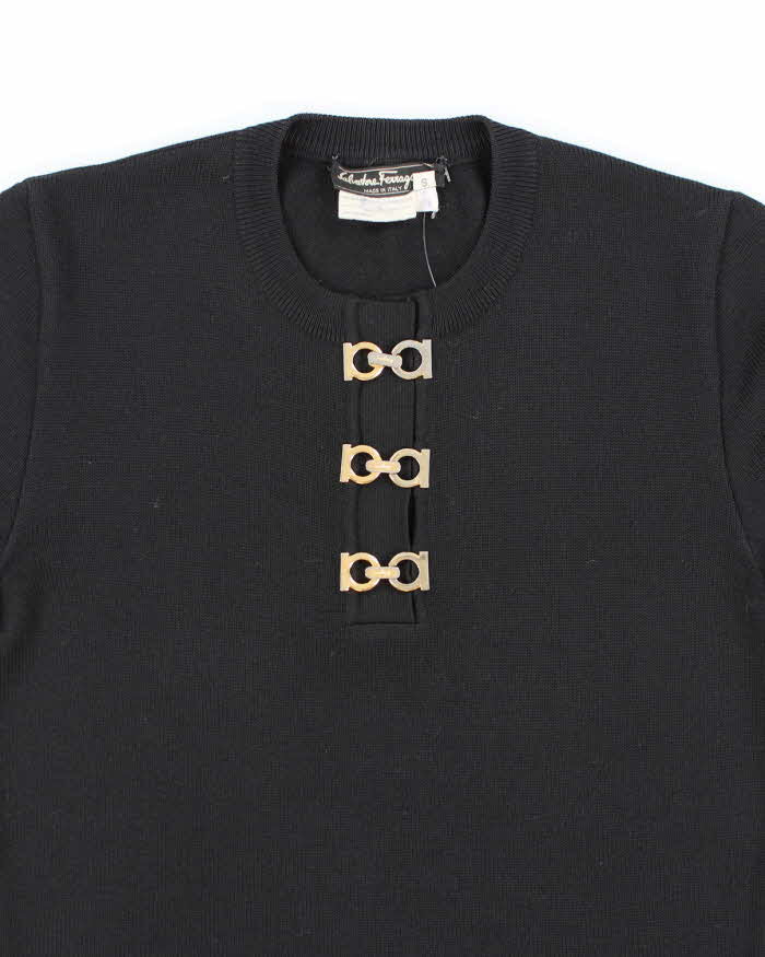 Vintage 90s Salvatore Ferragamo Wool Jumper - S