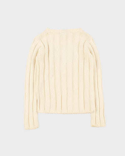 Vintage 90s Ralph Lauren Polo Jeans Knit Jumper - S