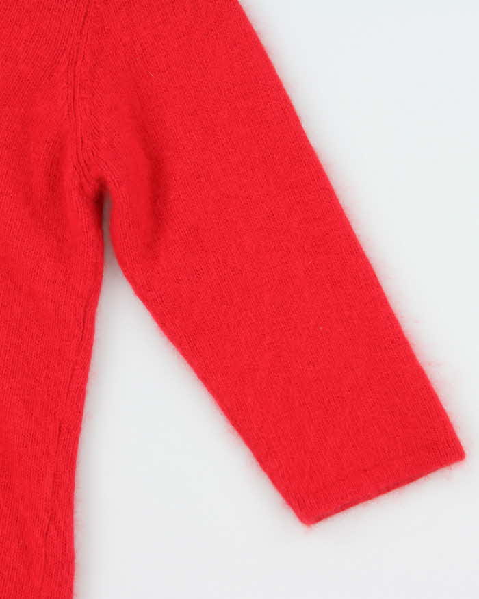 Vintage 90s Jessica Angora & Wool Blend Jumper - M