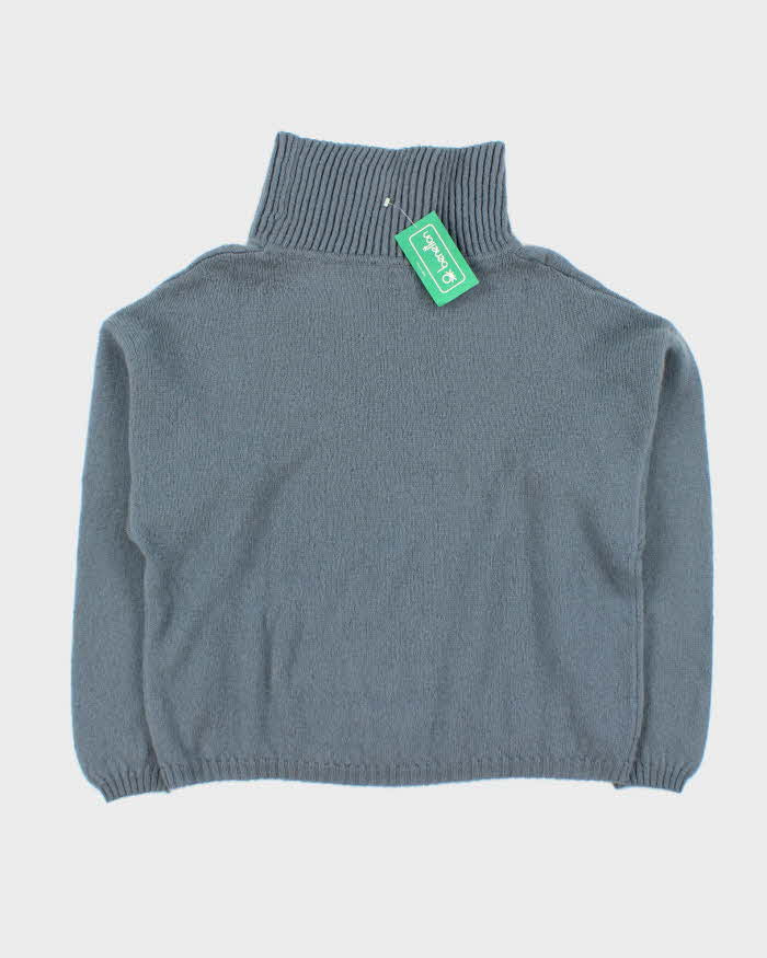 Deadstock Vintage 80s Benetton Mohair &amp; Wool Jumper - M