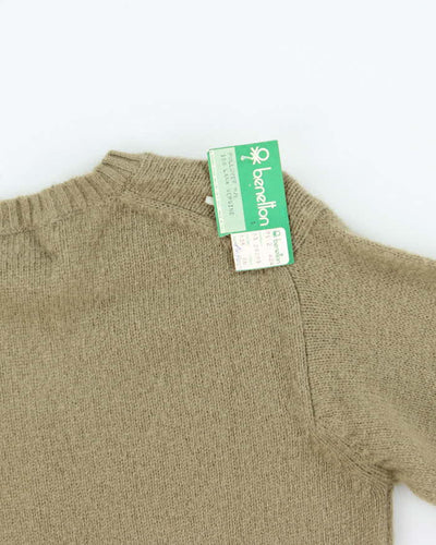 Deadstock Vintage 80s Benetton Wool Jumper - M