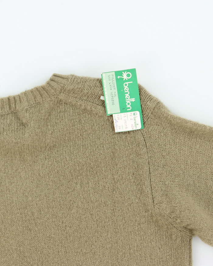 Deadstock Vintage 80s Benetton Wool Jumper - M