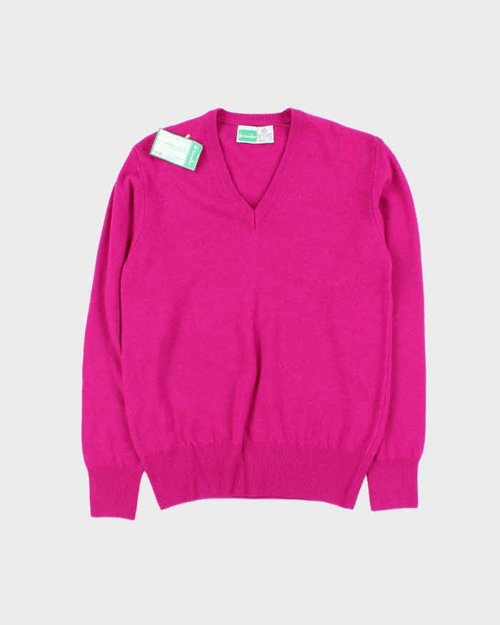 Deadstock Vintage 80s Benetton Wool Jumper - M