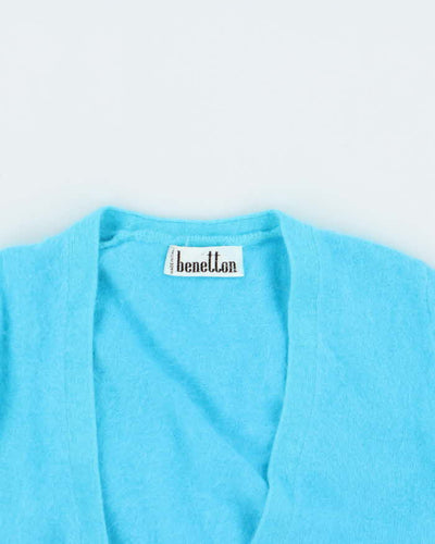 Deadstock Vintage 80s Benetton Wool Wrap Jumper - S