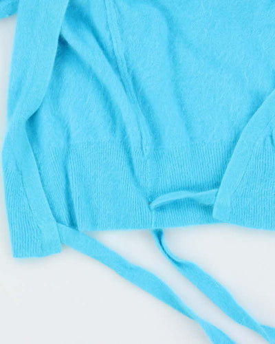 Deadstock Vintage 80s Benetton Wool Wrap Jumper - S