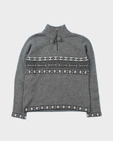 Vintage Eddie Bauer Wool Quarter-Zip Jumper - S