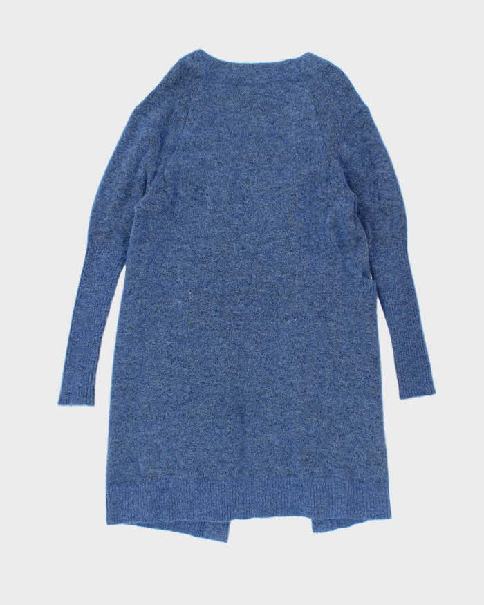 Acne Mohair &amp; Wool Oversized Blue Cardigan - XS