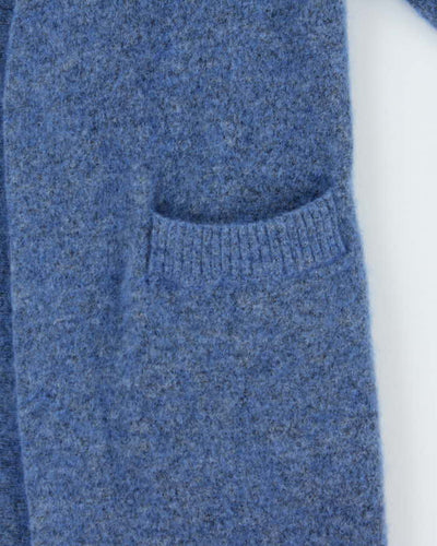 Acne Mohair & Wool Oversized Blue Cardigan - XS