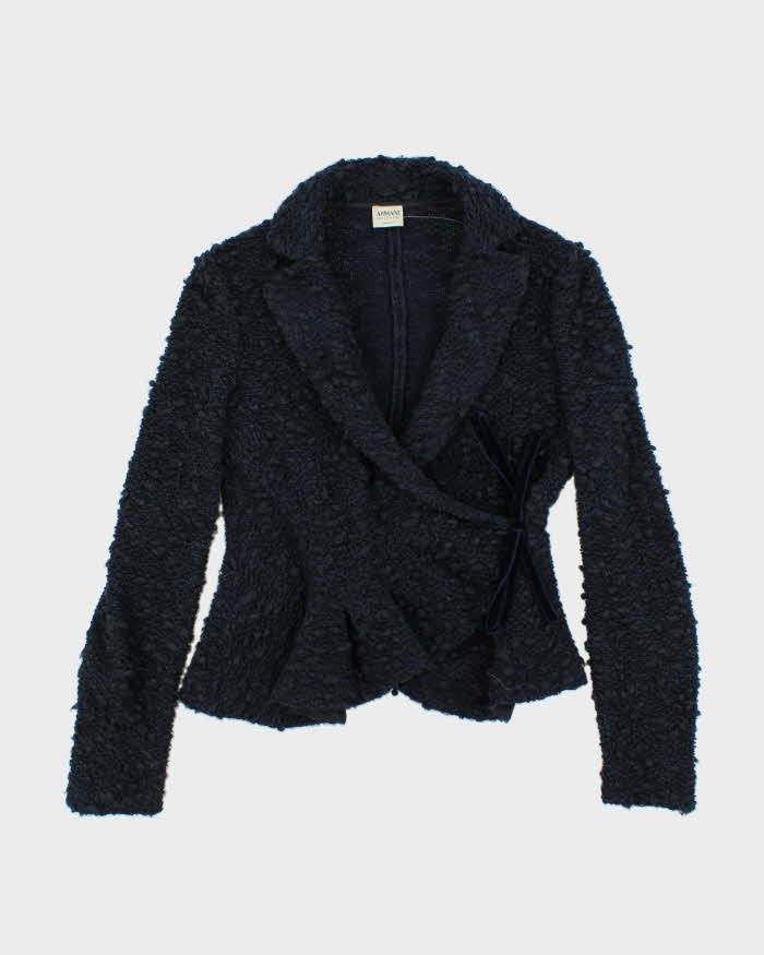 Vintage 00s Armani Collezioni Cardigan Blazer - M