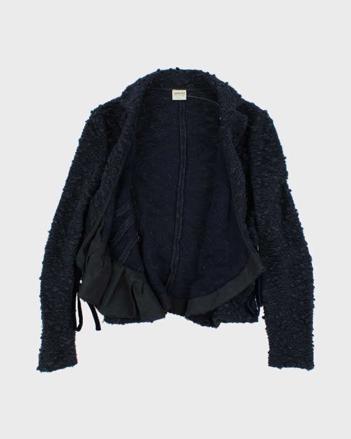Vintage 00s Armani Collezioni Cardigan Blazer - M