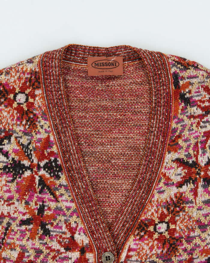 Vintage 90s Missoni Patterned Cardigan - M – Rokit