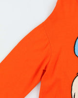 MOSCHINO Couture Milano Sylvester The Cat Looney Tunes Virgin Wool Women's long Knit Jumper - S