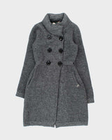 Deadstock Miss Sixty Wool &amp; Mohair Blend Double Breasted Cardigan - XS