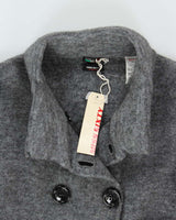 Deadstock Miss Sixty Wool &amp; Mohair Blend Double Breasted Cardigan - XS