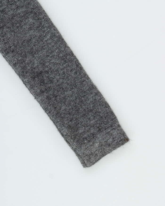 Deadstock Miss Sixty Wool & Mohair Blend Double Breasted Cardigan - XS