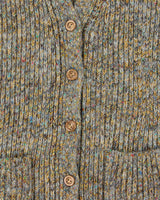 Vintage 1990s Women's Cheung Kee Chunky Speckle Knit Cardigan - L