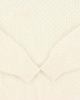 Vintage 1980s Women's Maggie By Jana Angora Lambswool Blend Pearl Detail Knit Sweater - L