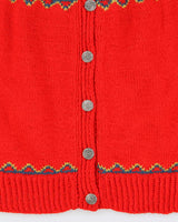 Vintage Husfliden Nordic Wool Cardigan -  M