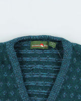 Vintage Outback Red Chunky Wool Cardigan -  S
