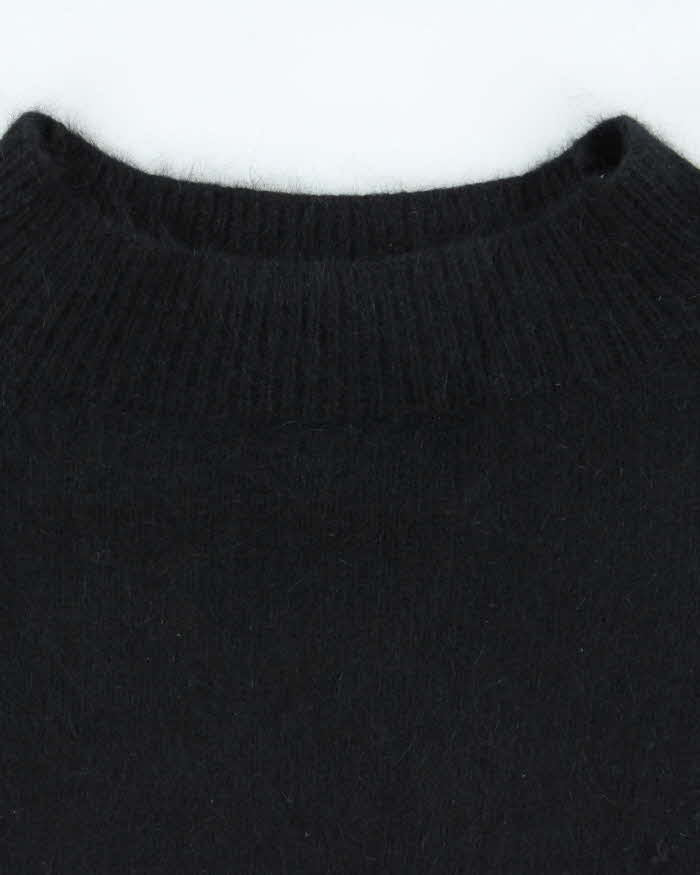 Vintage 00s Mercer &amp; Madison Angora Boat Neck Jumper - L