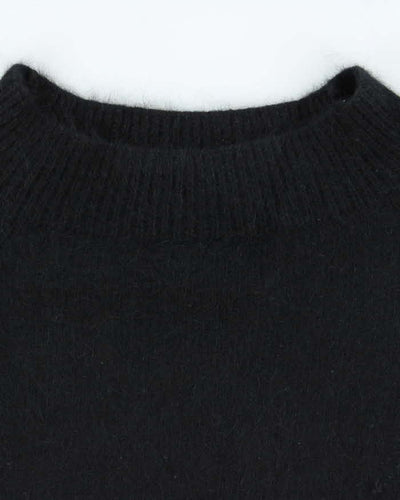 Vintage 00s Mercer & Madison Angora Boat Neck Jumper - L