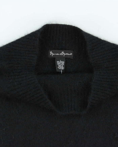 Vintage 00s Mercer & Madison Angora Boat Neck Jumper - L