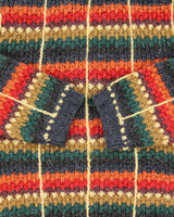 Vintage 1990s Women's Dadadi Italy Wool Patterned Roll-Neck Knit Jumper - M