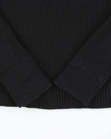 Vintage Ralph Lauren Ribbed Knit Quarter-zip Jumper - L