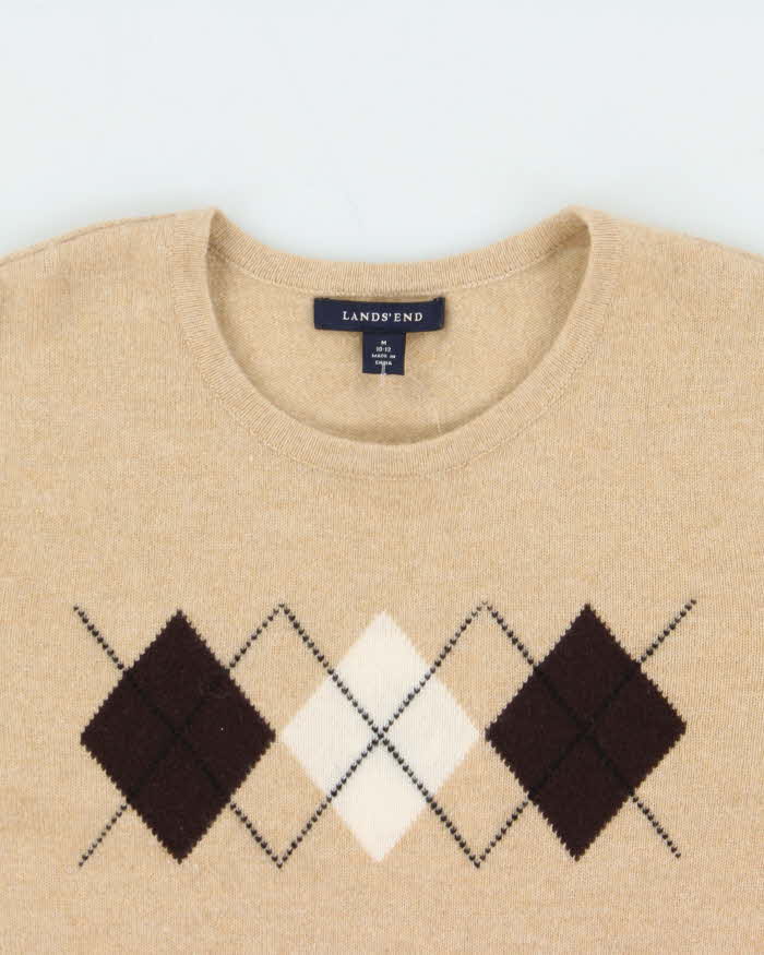 Vintage Lands End Cashmere Jumper - M