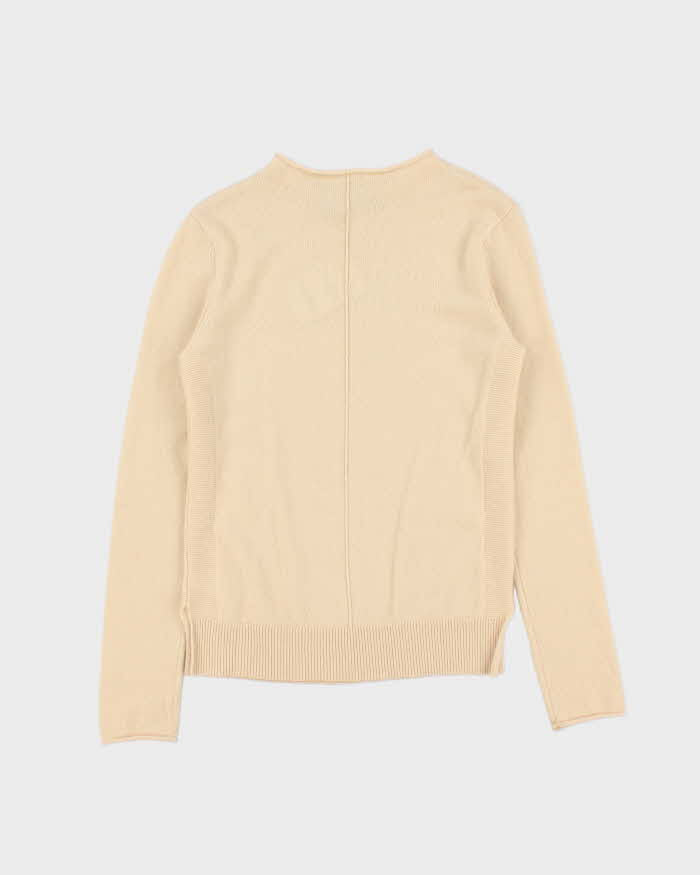 Vintage In Cashmere High Neck Jumper - S