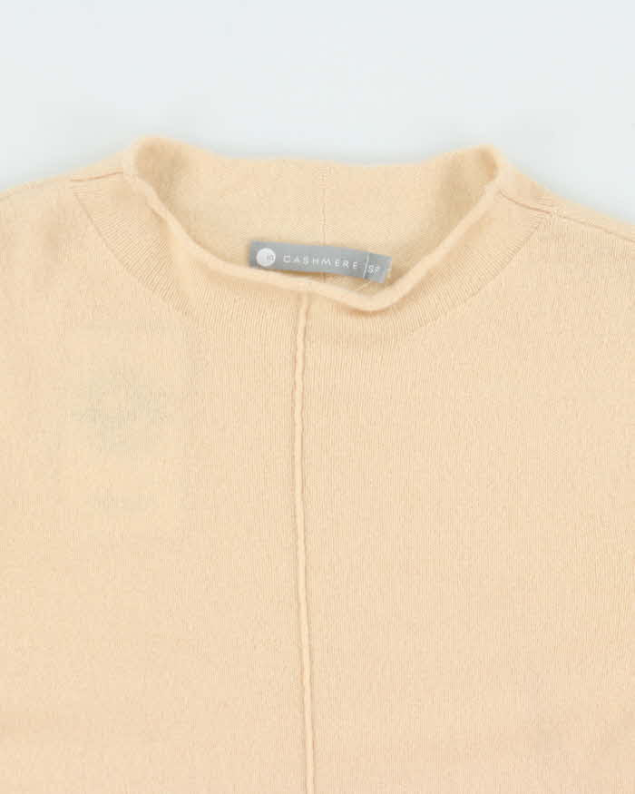 Vintage In Cashmere High Neck Jumper - S