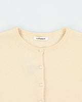 Vintage Ofuon Wool Pearl Button Cardigan - S