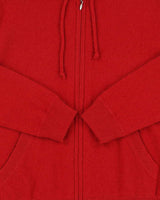 Vintage Ralph Lauren Cashmere, Angora &amp; Wool Blend Zip-up Hoodie - S