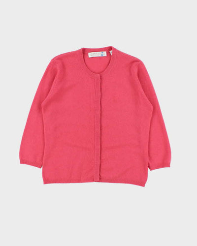 Vintage Valerie Stevens Cashmere Popper Cardigan - M