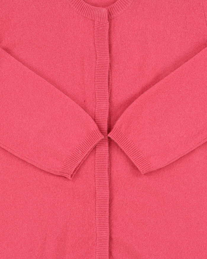 Vintage Valerie Stevens Cashmere Popper Cardigan - M