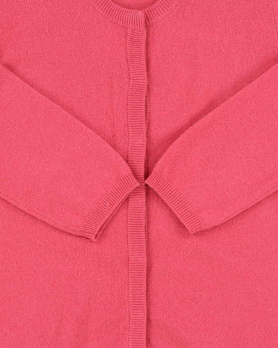 Vintage Valerie Stevens Cashmere Popper Cardigan - M