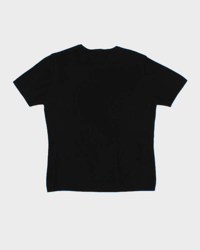 Vintage Andre Christian Cashmere Short Sleeve Jumper - M