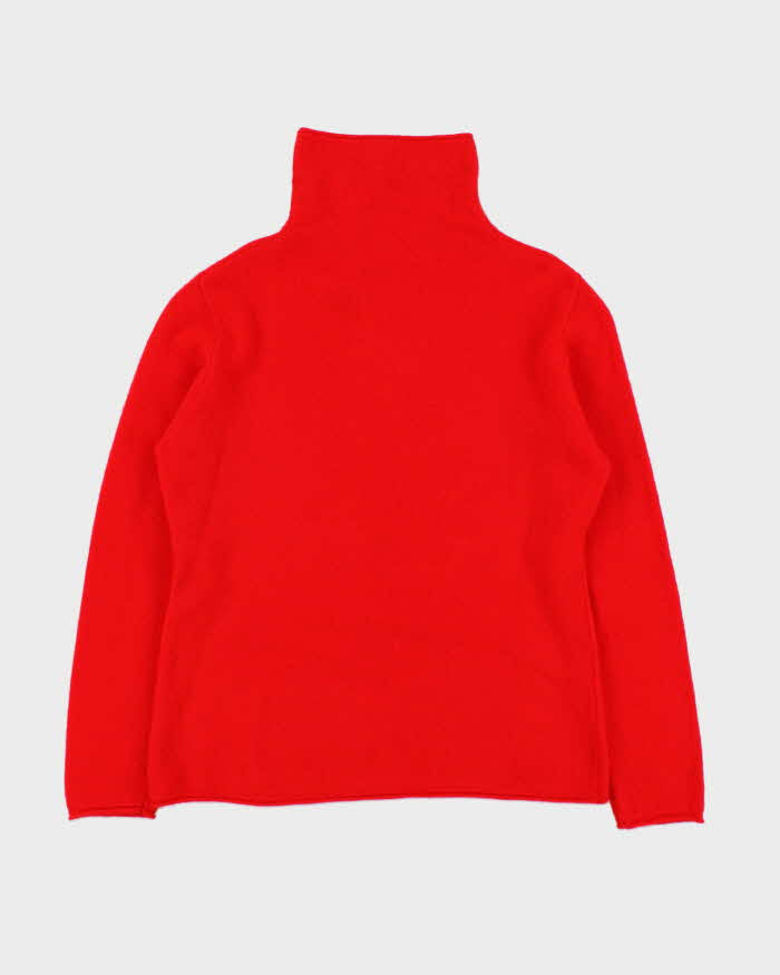 Vintage High Neck Cashmere Jumper - L