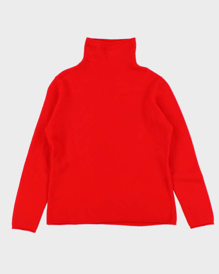 Vintage High Neck Cashmere Jumper - L