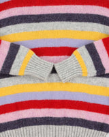 Vintage Clef De Sol Stripe Wool Jumper - M