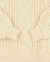 Vintage Aran Knit Chunky Jumper - XL